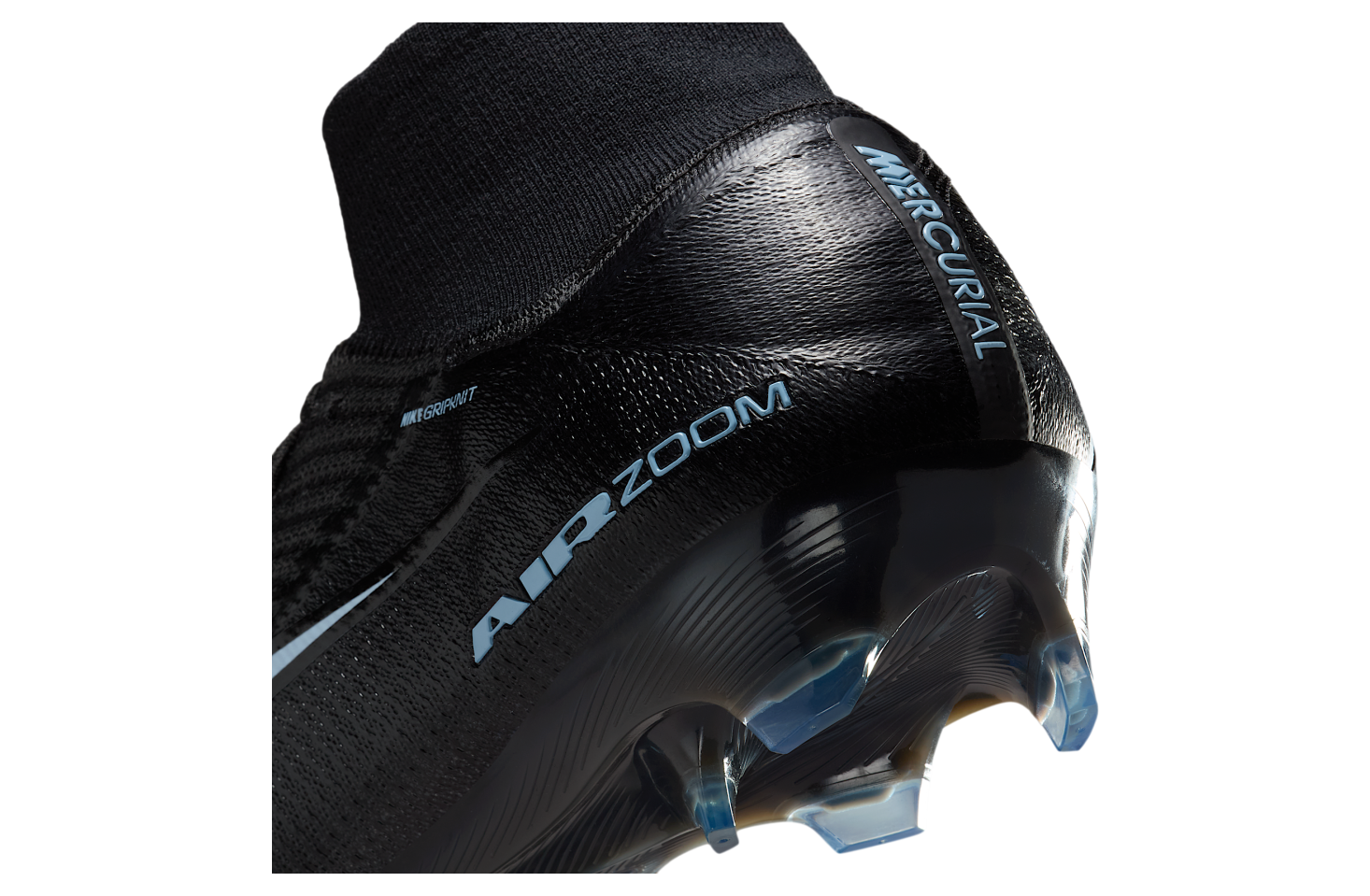 Nike Mercurial Superfly 10 Elite High Fg Black / Ice Blue