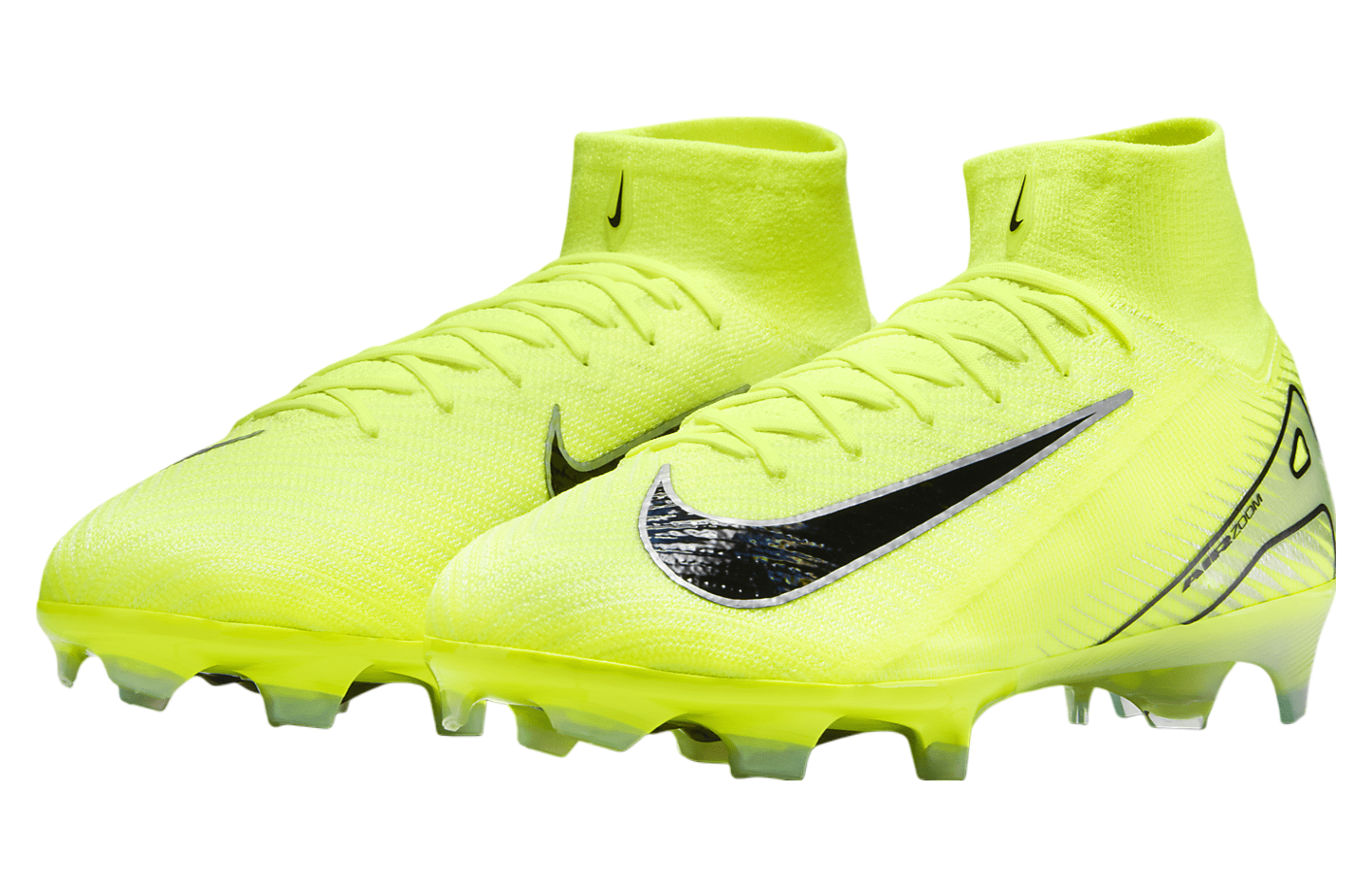 Nike Mercurial Superfly 10 Elite High FG Volt / Black