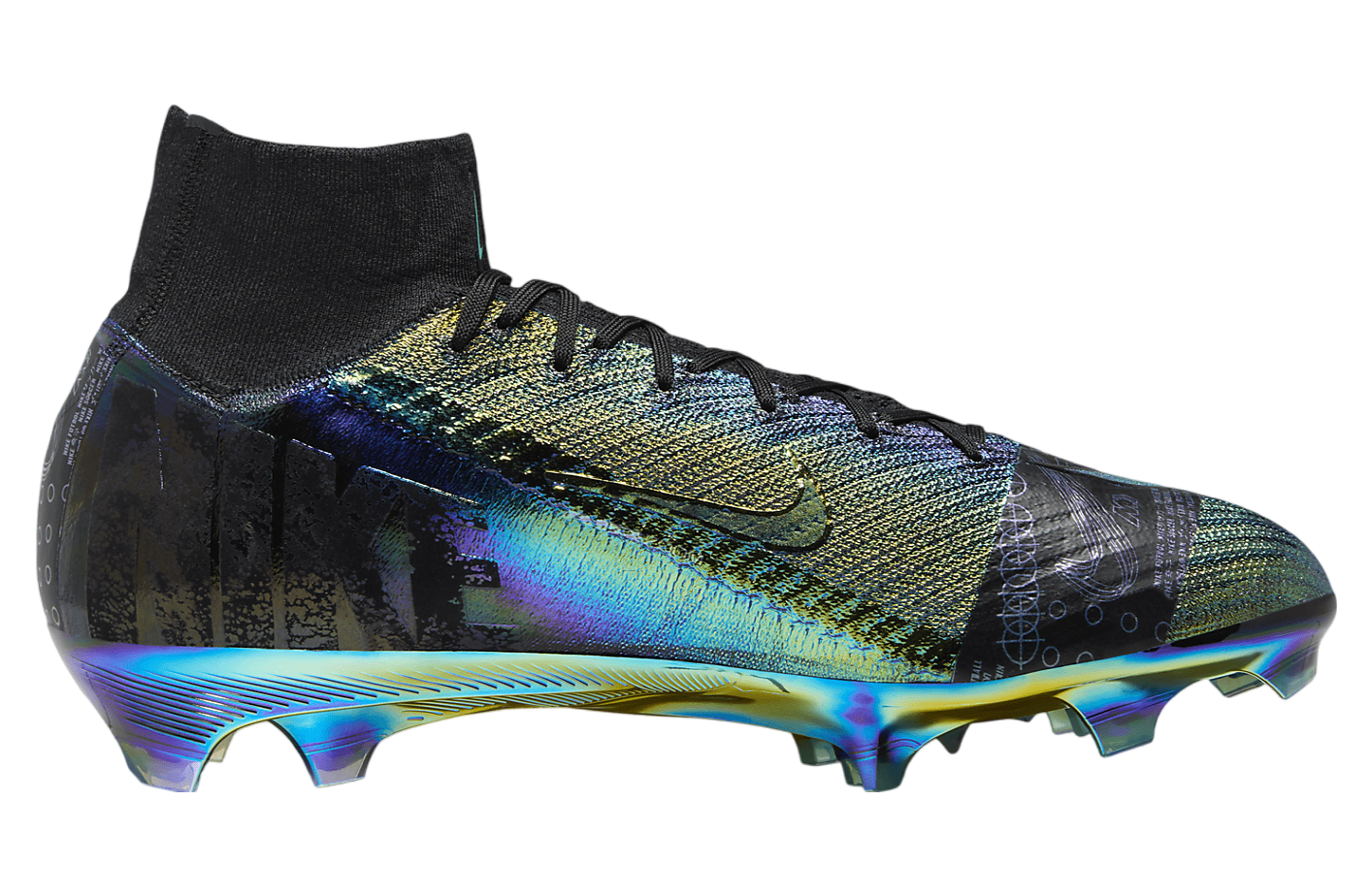 Nike Mercurial Superfly 10 Elite SE High FG Black / Multi