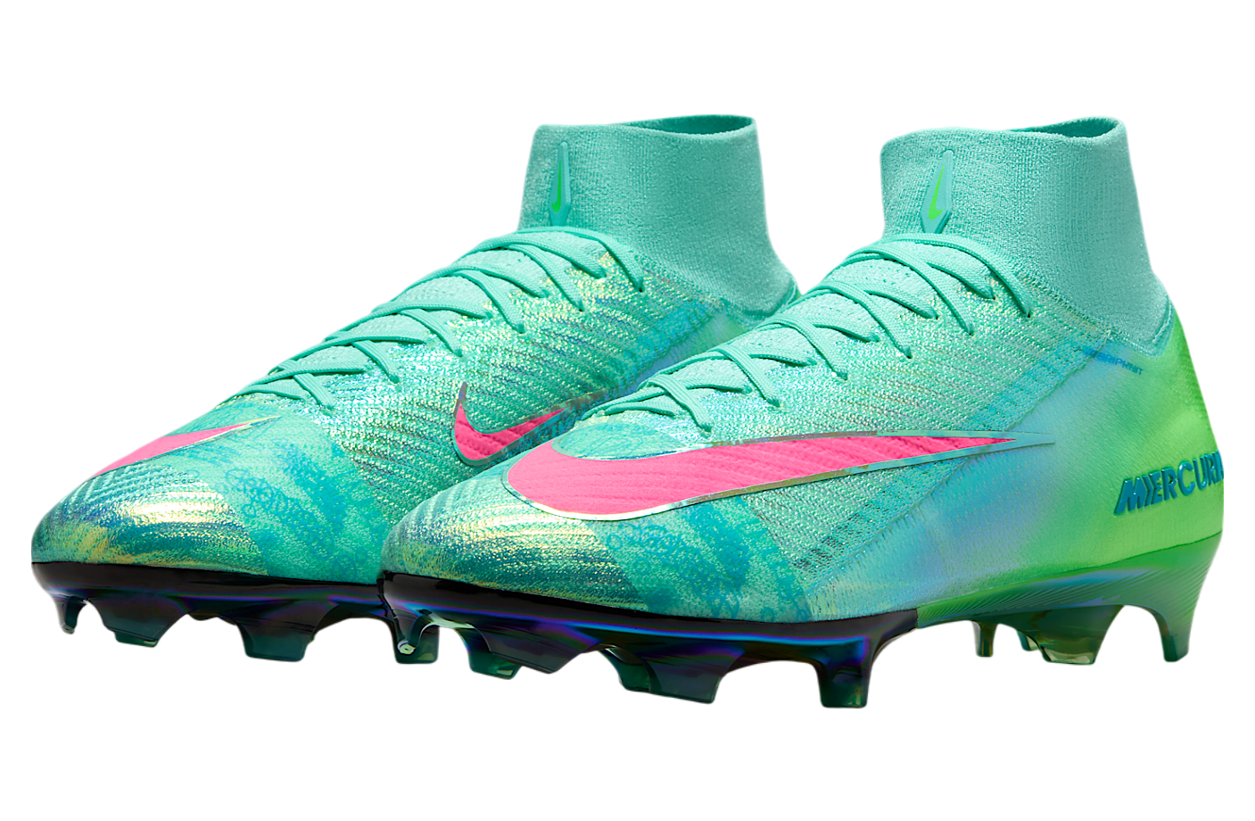 Nike Mercurial Superfly 10 Elite SE High FG Hyper Turquoise / Black