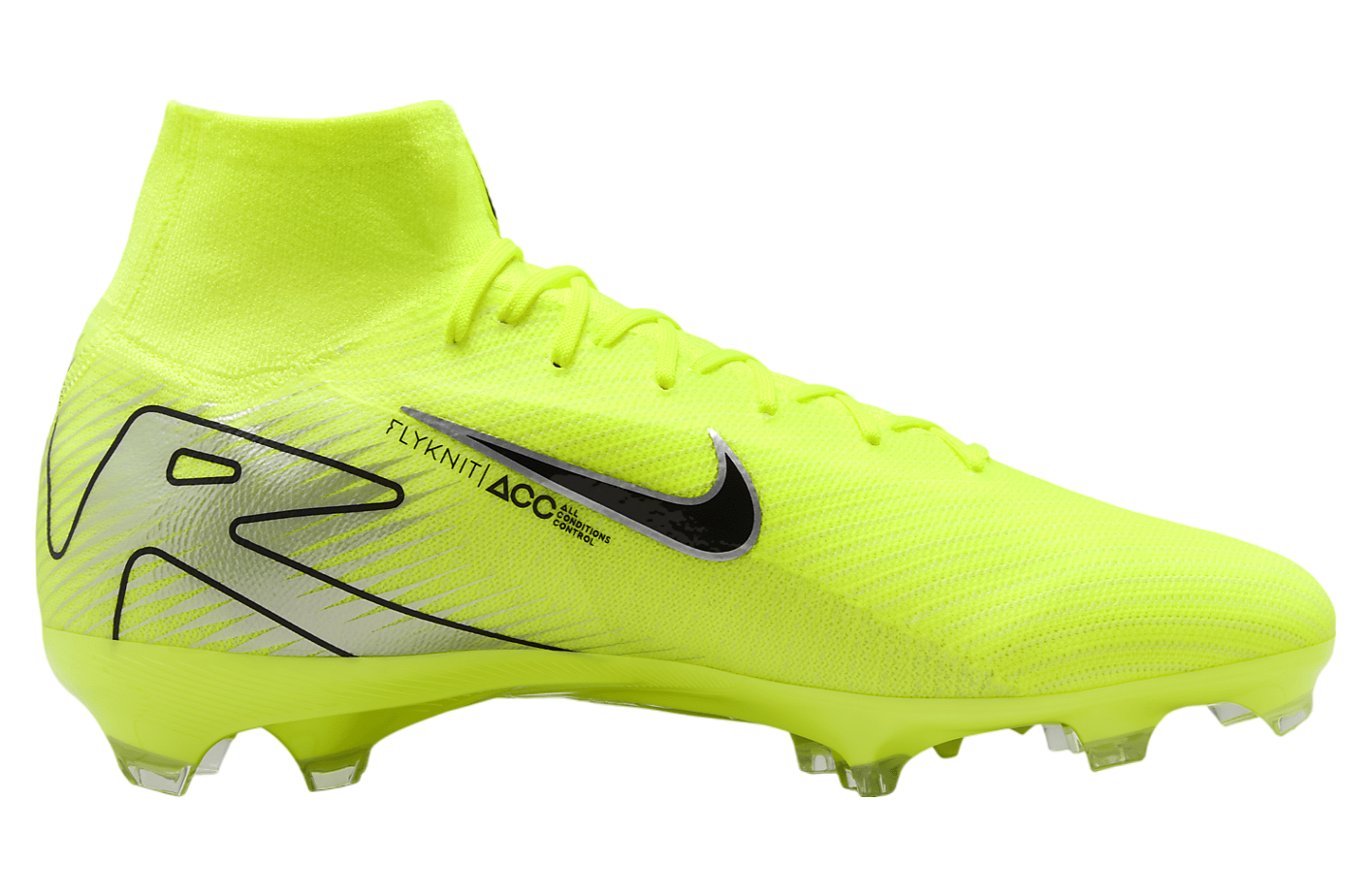 Nike Mercurial Superfly 10 Pro High FG Volt / Black