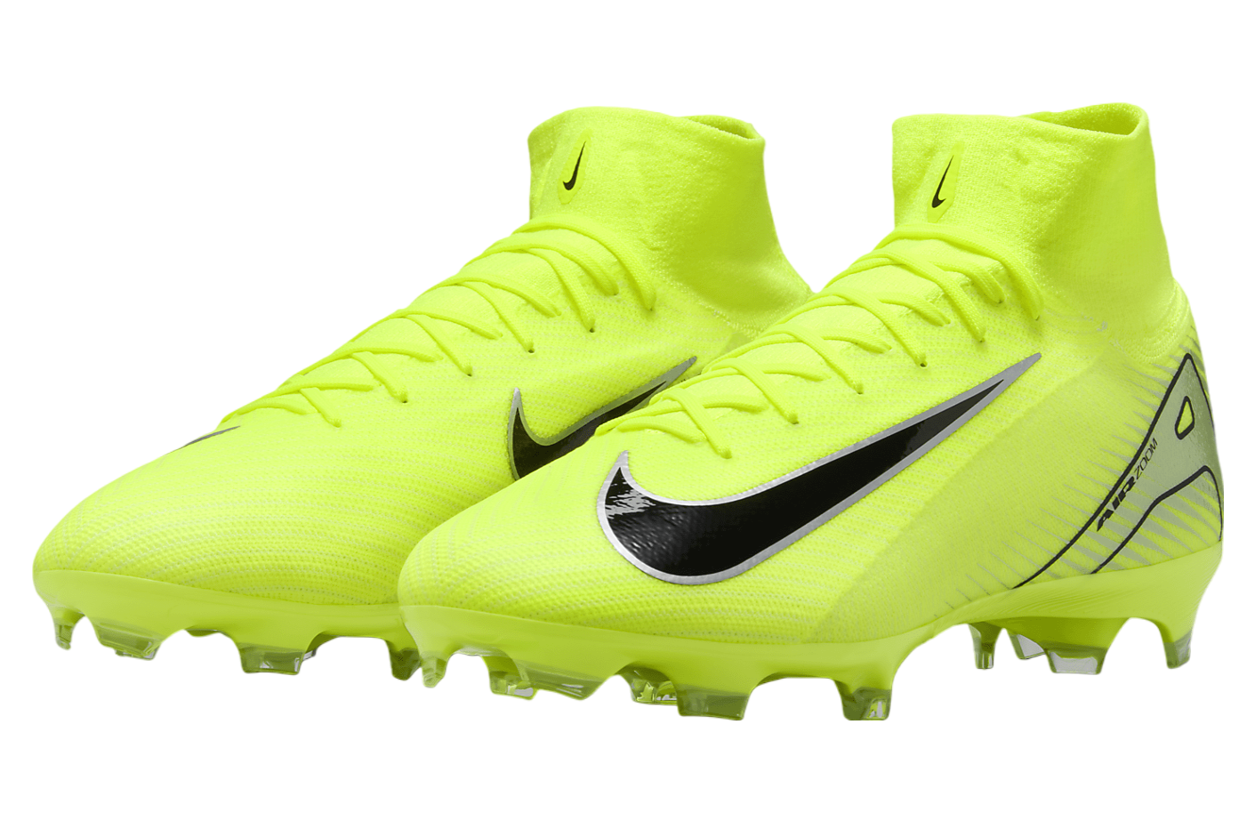 Nike Mercurial Superfly 10 Pro High FG Volt / Black