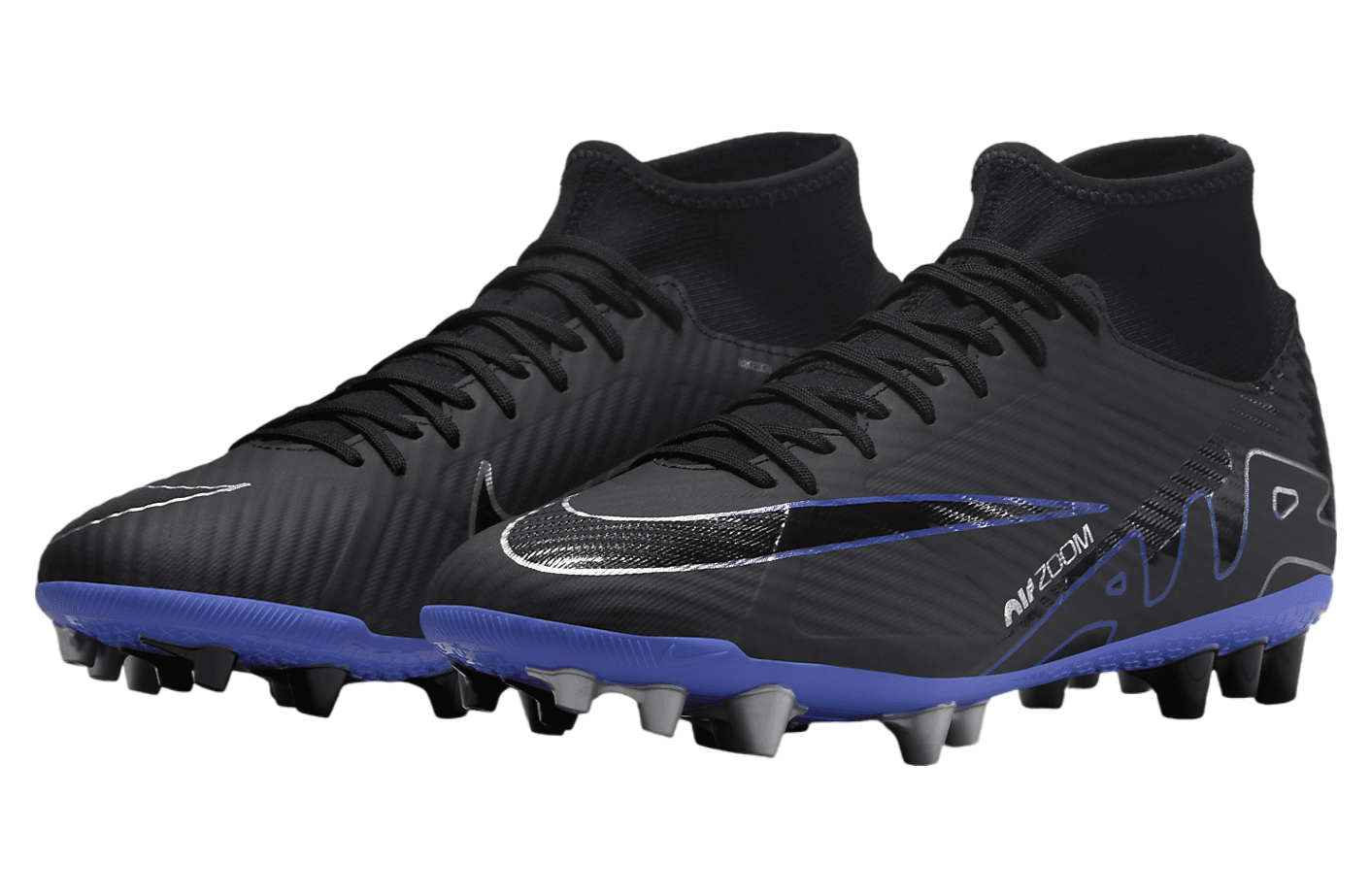 Nike Mercurial Superfly 9 Academy AG Black / Hyper Royal