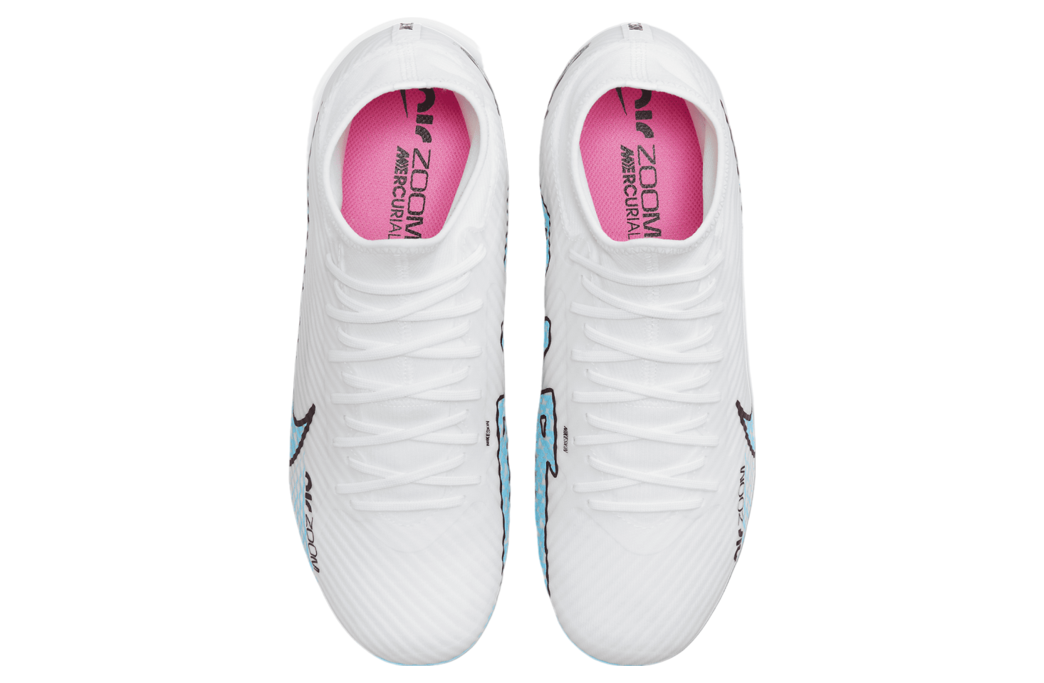 Nike Mercurial Superfly 9 Academy High MG White / Pink Blast