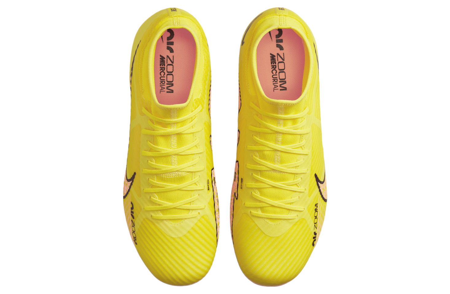 Nike Mercurial Superfly 9 Academy High MG Yellow Strike / Coconut Milk