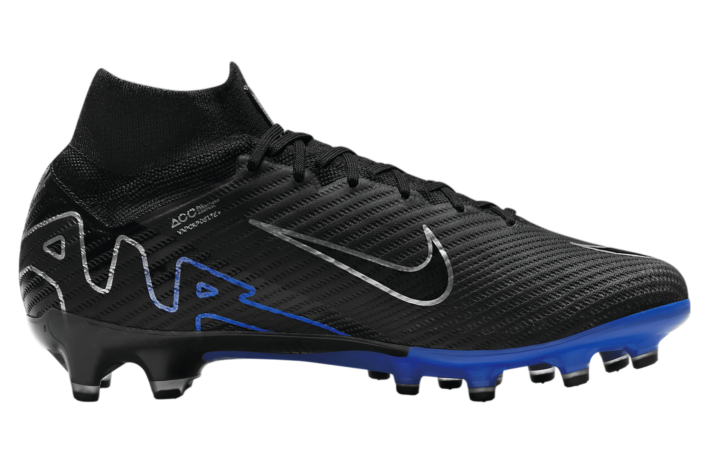 Nike Mercurial Superfly 9 Elite AG Black / Hyper Royal