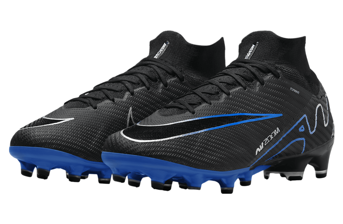 Nike Mercurial Superfly 9 Elite AG Black / Hyper Royal