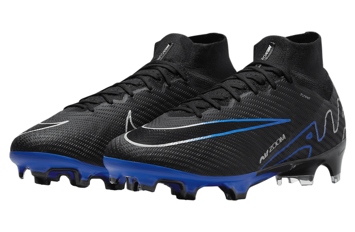 Nike Mercurial Superfly 9 Elite FG Black / Hyper Royal