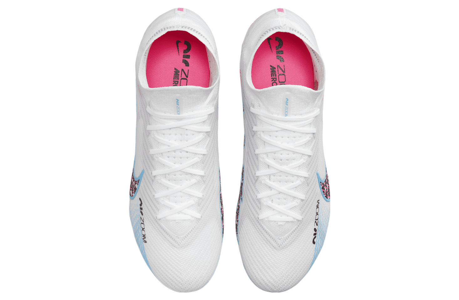 Nike Mercurial Superfly 9 Elite High FG White / Pink Blast