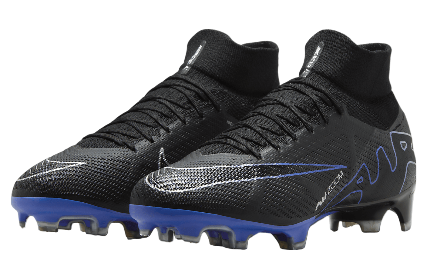 Nike Mercurial Superfly 9 Pro FG Black / Hyper Royal