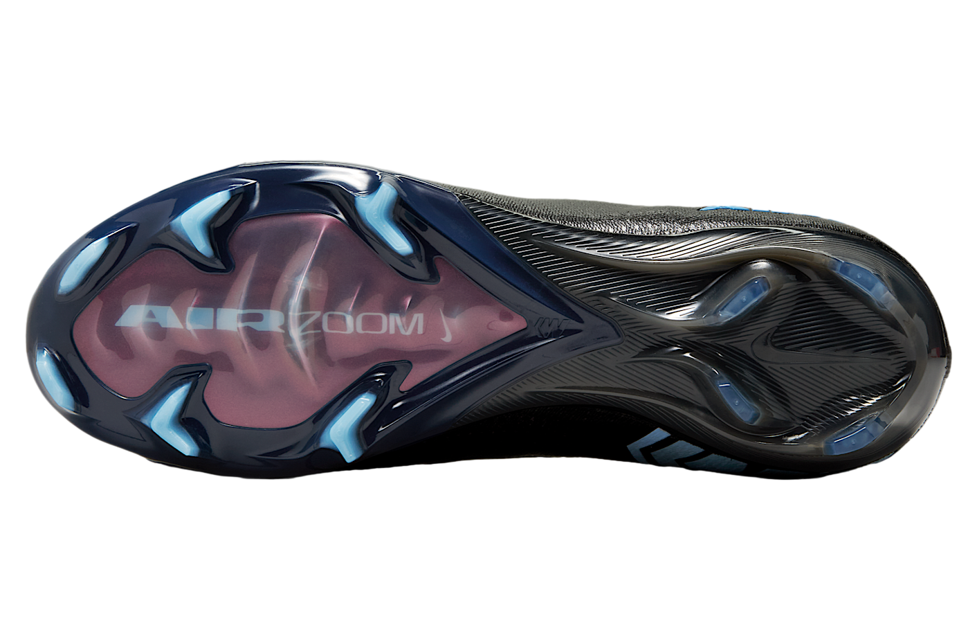 Nike Mercurial Vapor 16 Elite Low FG Black / Ice Blue