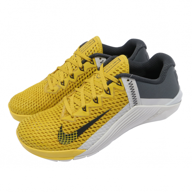 Nike Metcon 6 Bright Citron Dark Smoke Grey