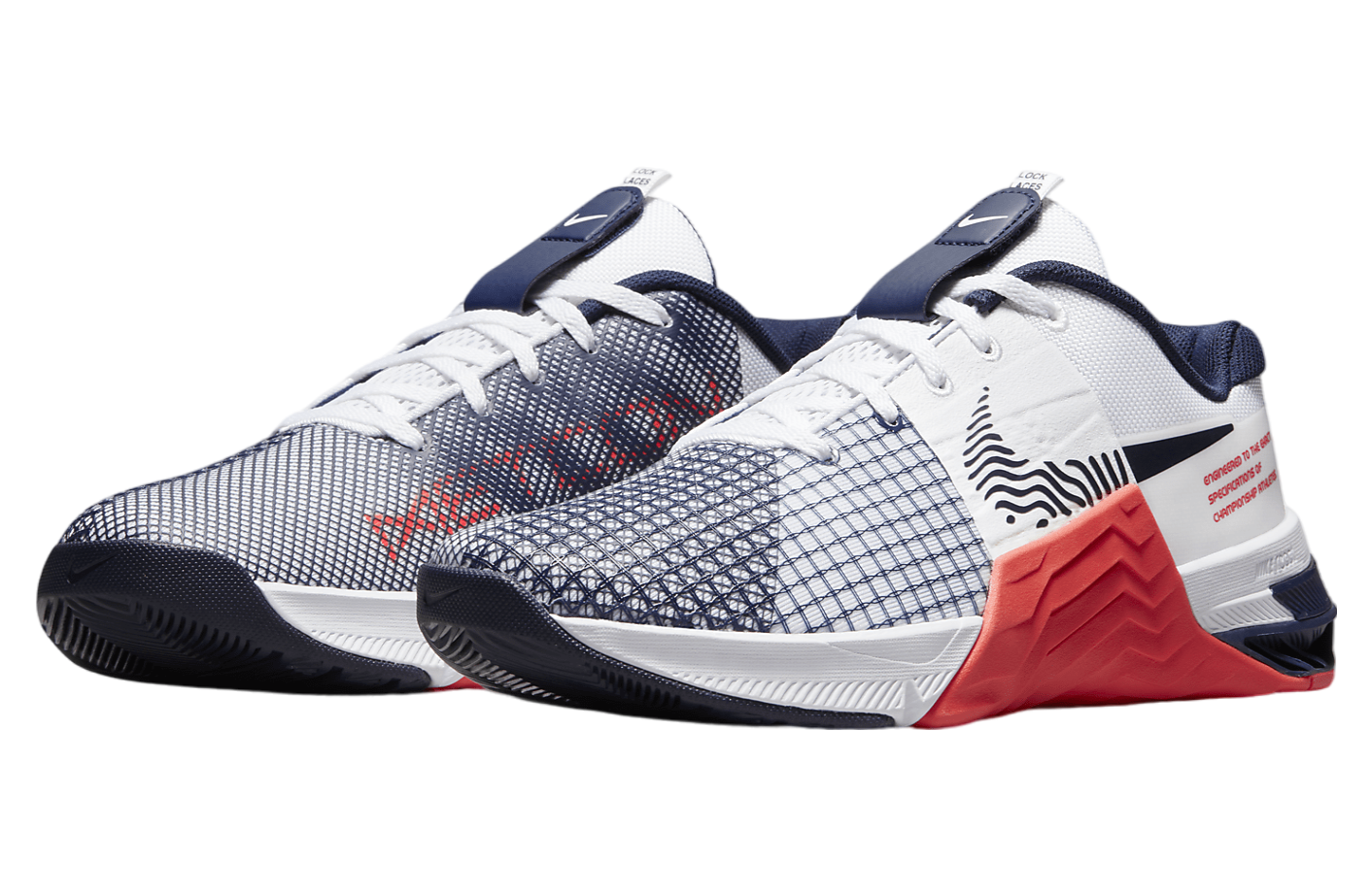 Nike Metcon 8 Obsidian Bright Crimson