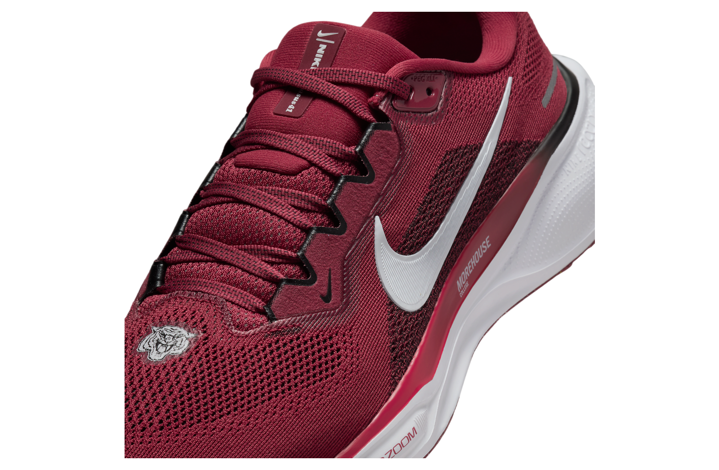 Nike Morehouse Pegasus 41 Deep Garnet / White