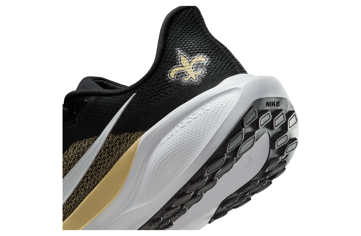 Nike New Orleans Saints Pegasus 41 Black / Team Gold