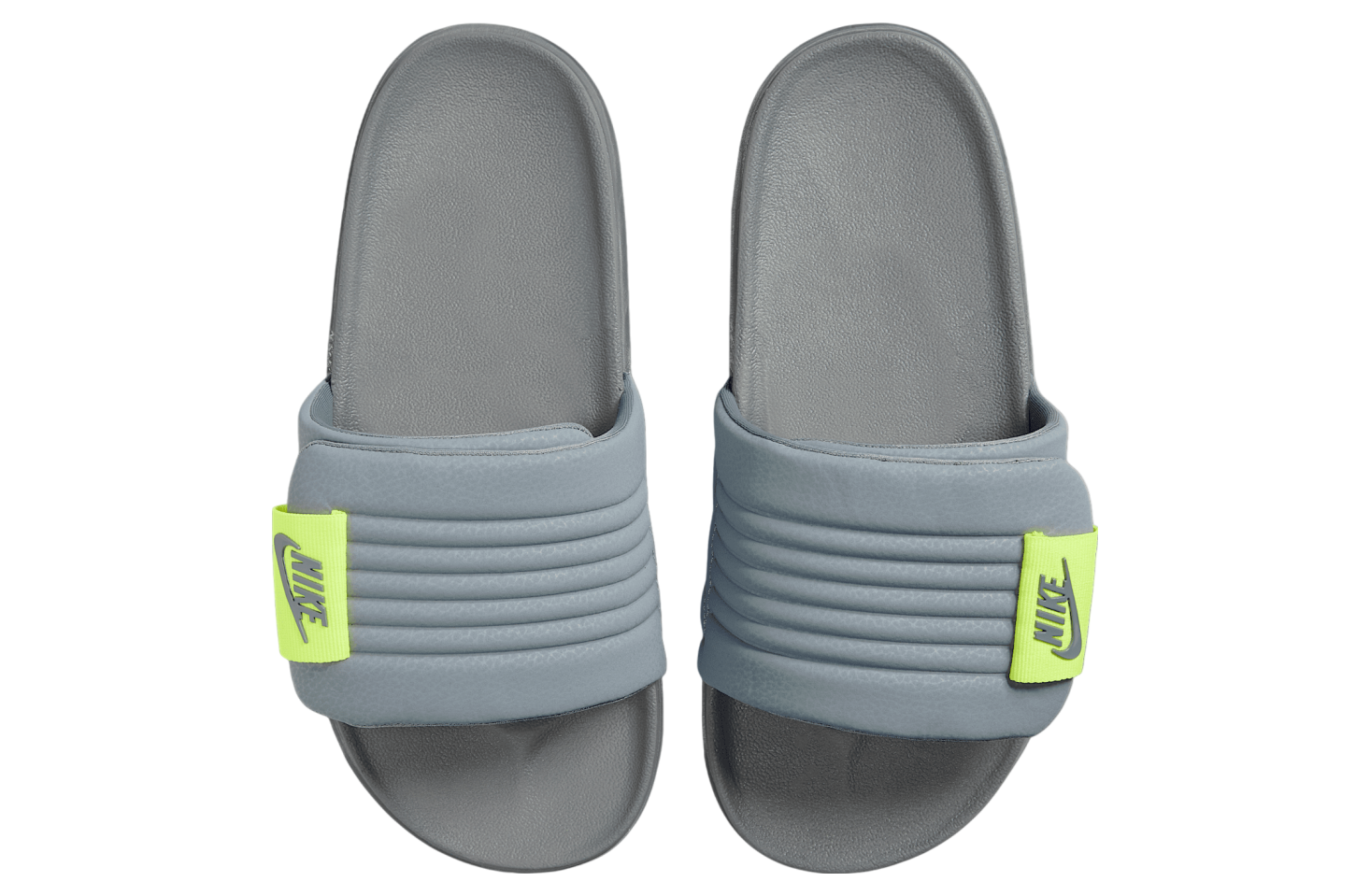 Nike Offcourt Adjust Cool Grey / Volt