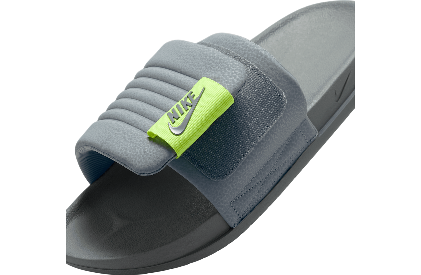 Nike Offcourt Adjust Cool Grey / Volt