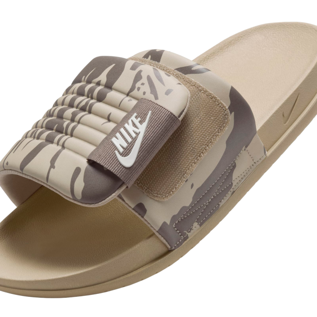 Nike Offcourt Adjust Slide Limestone / Olive Grey