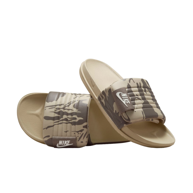 Nike Offcourt Adjust Slide Limestone / Olive Grey