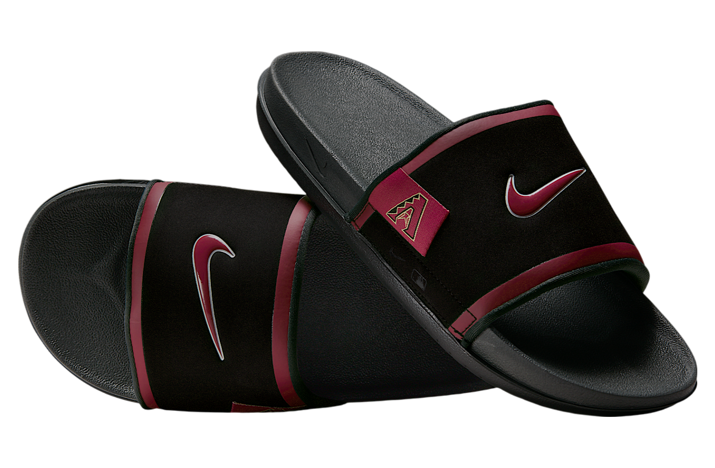 Nike Offcourt (arizona Diamondbacks) Black / Dark Smoke Grey