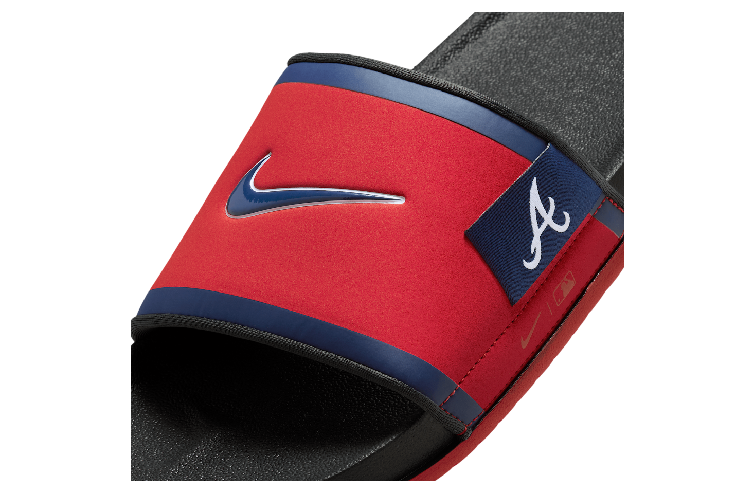 Nike Offcourt (atlanta Braves) Sport Red / Dark Smoke Grey