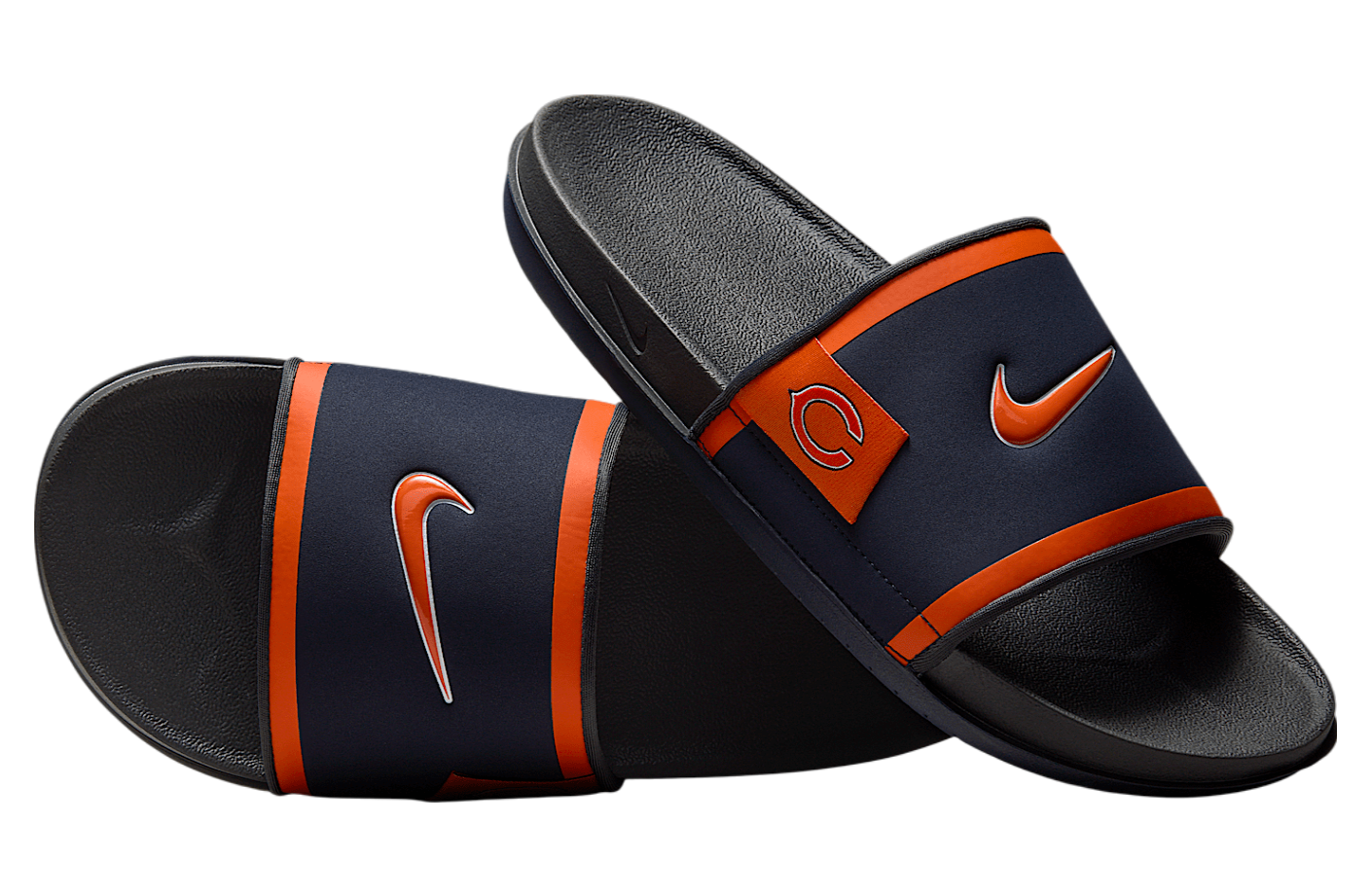 Nike Offcourt (Chicago Bears) Marine / Dark Smoke Grey