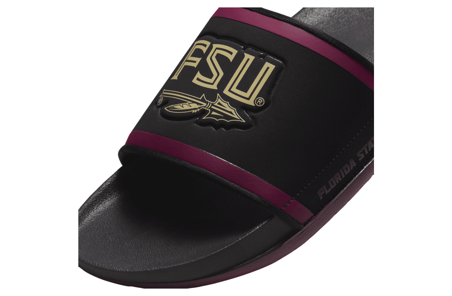 Nike Offcourt (Florida State) Black / Team Maroon