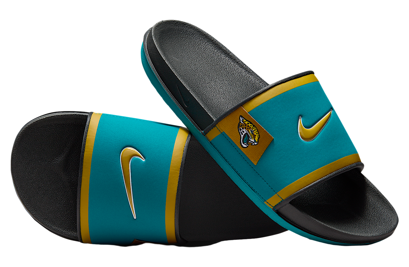 Nike Offcourt (Jacksonville Jaguars) Blustery / Dark Smoke Grey