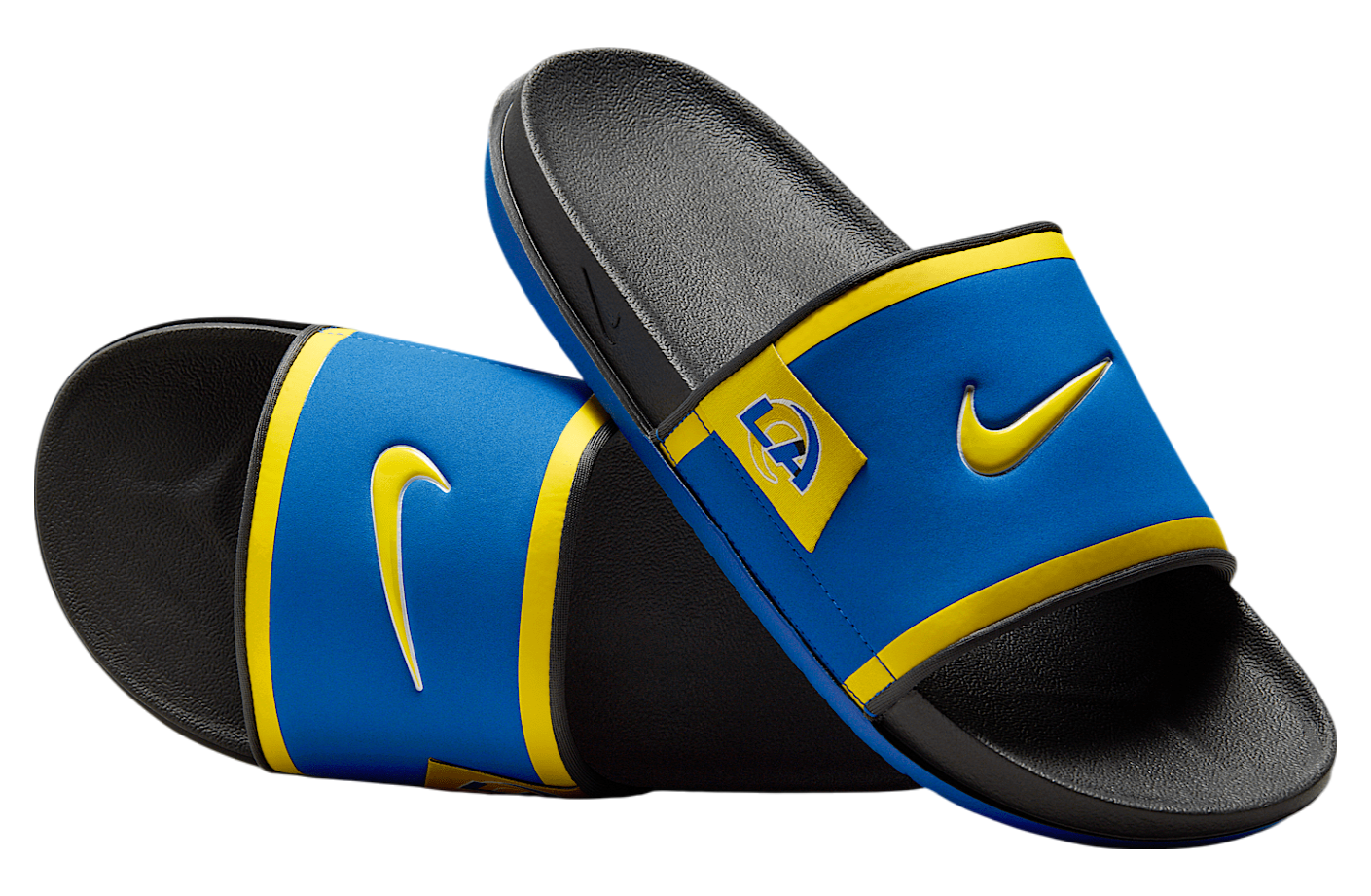 Nike Offcourt (Los Angeles Rams) Hyper Royal / Dark Smoke Grey