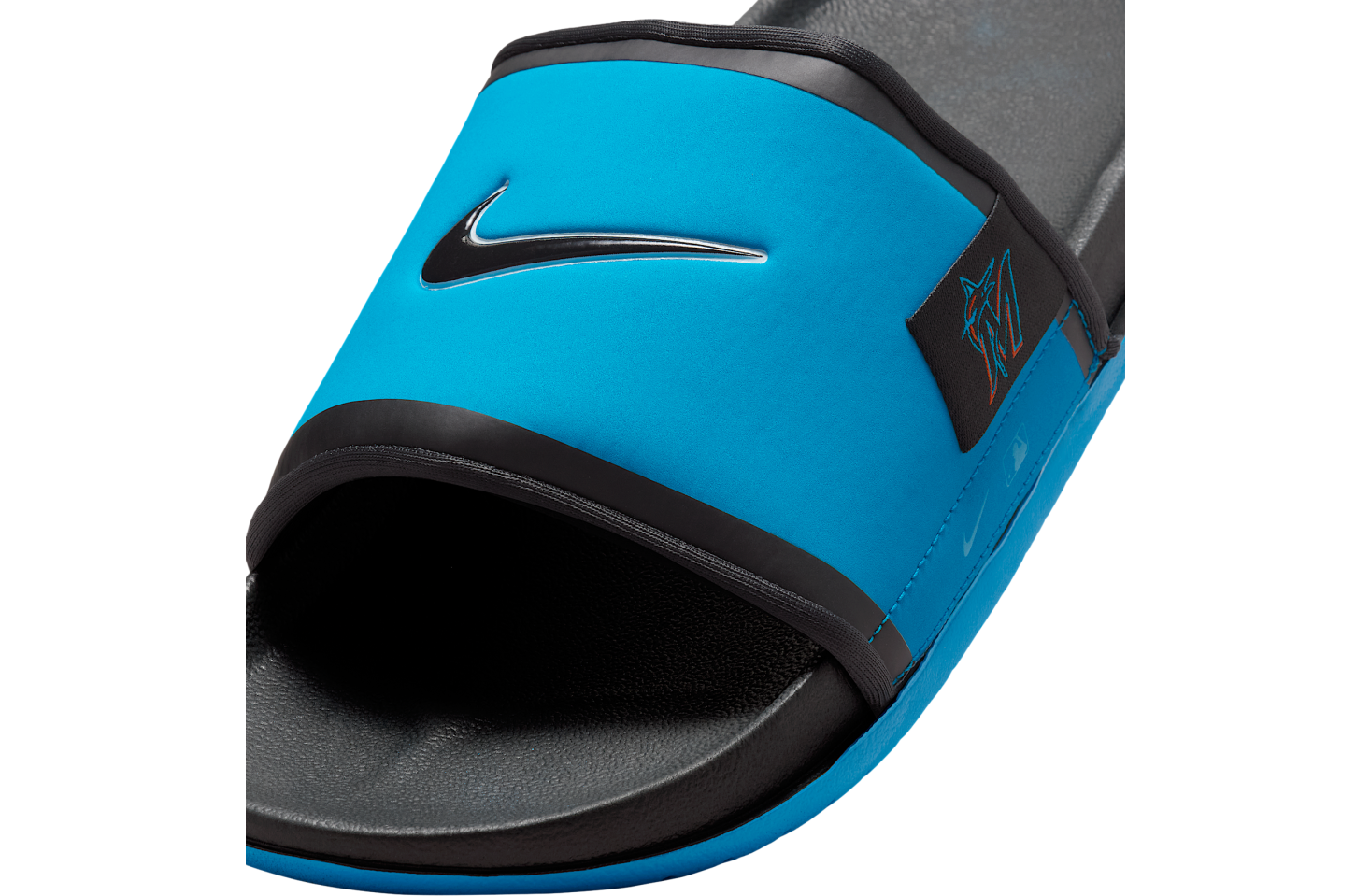 Nike Offcourt (Miami Marlins) Neptune Blue / Dark Smoke Grey