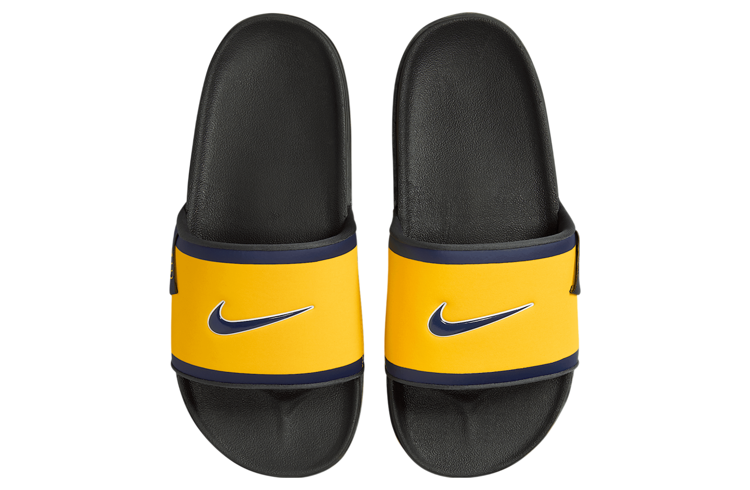 Nike Offcourt (Milwaukee Brewers) Amarillo / Dark Smoke Grey