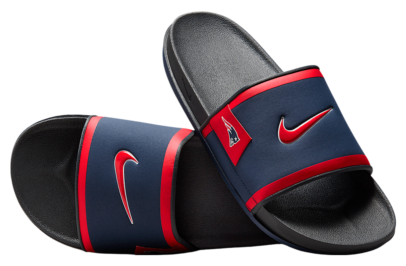 Nike Offcourt (New England Patriots) College Navy / Dark Smoke Grey