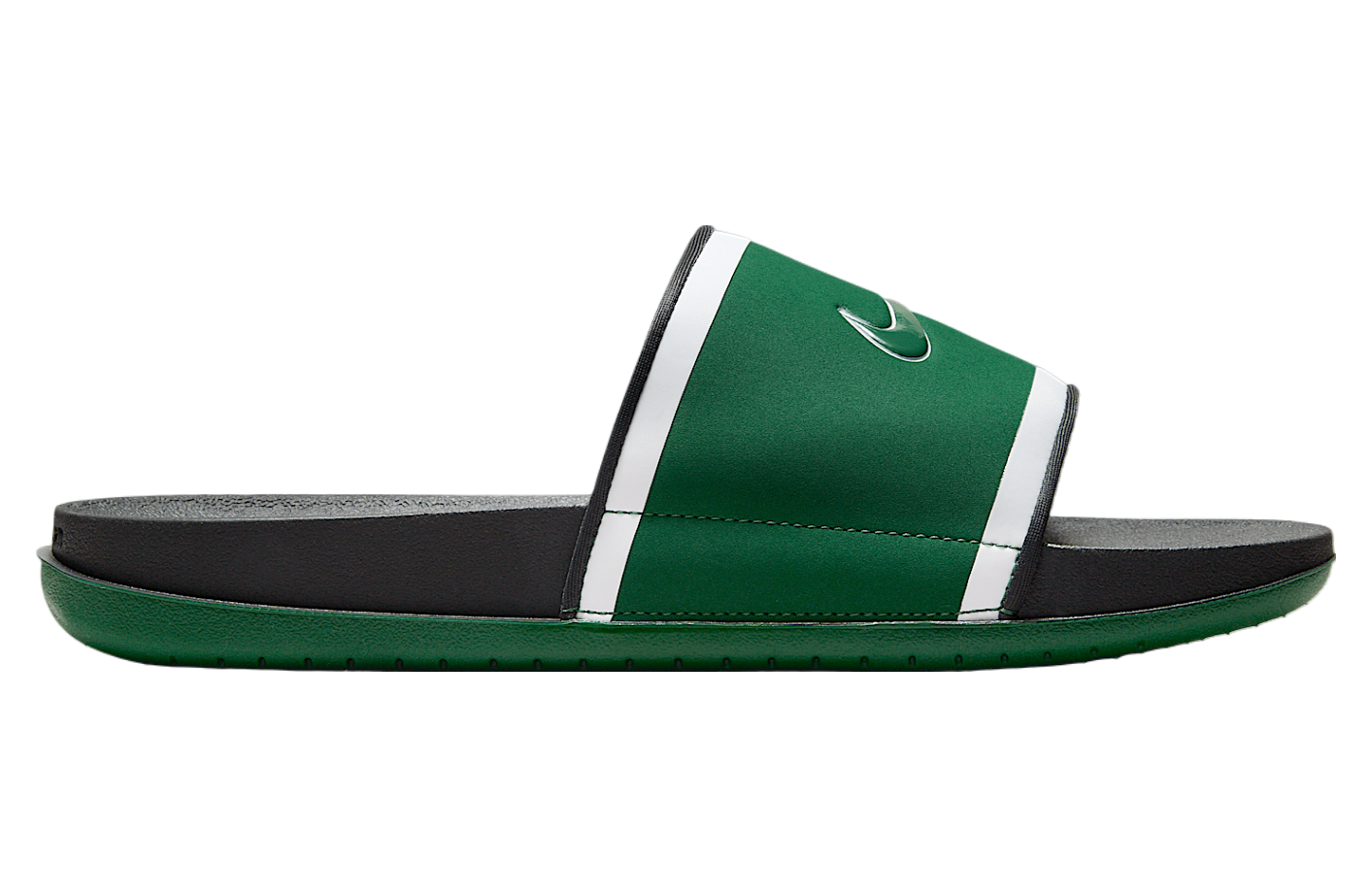 Nike Offcourt (new York Jets) Sport Green / Dark Smoke Grey