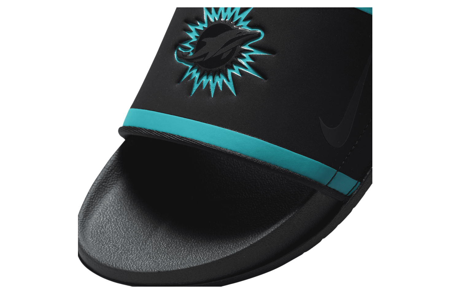 Nike Offcourt (Nfl Miami Dolphins) Black / Turbo Green