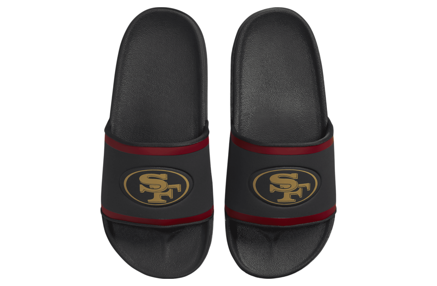 Nike Offcourt (NFL San Francisco 49ers) Anthracite / Gym Red