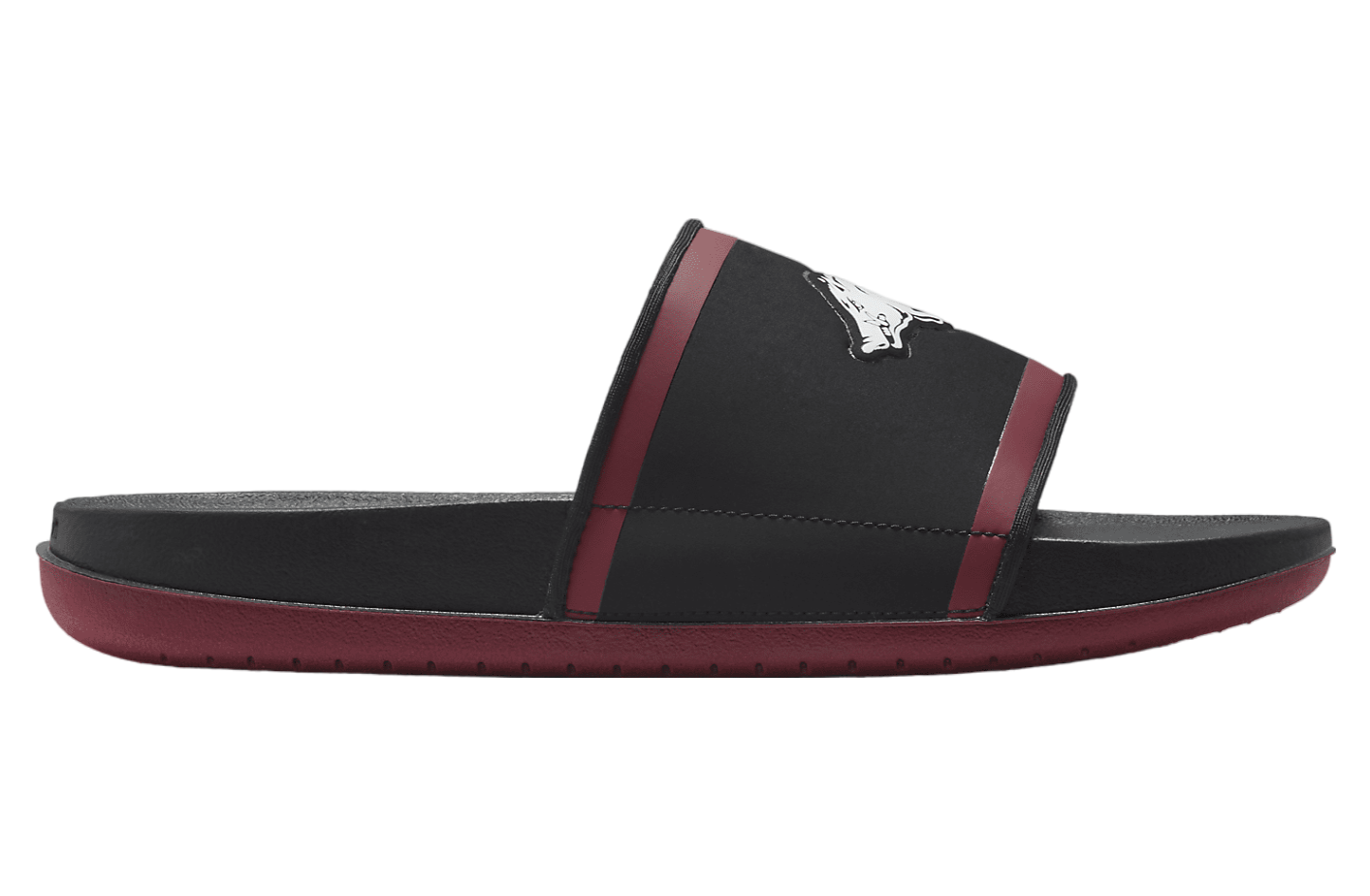 Nike Offcourt Slide (Arkansas) Black / Team Crimson