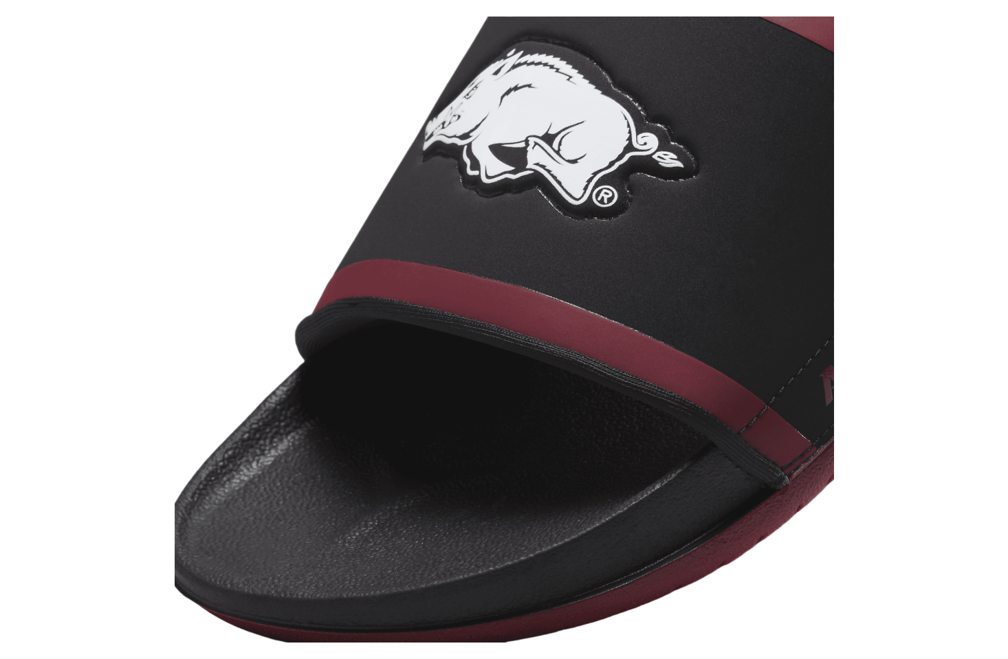 Nike Offcourt Slide (Arkansas) Black / Team Crimson