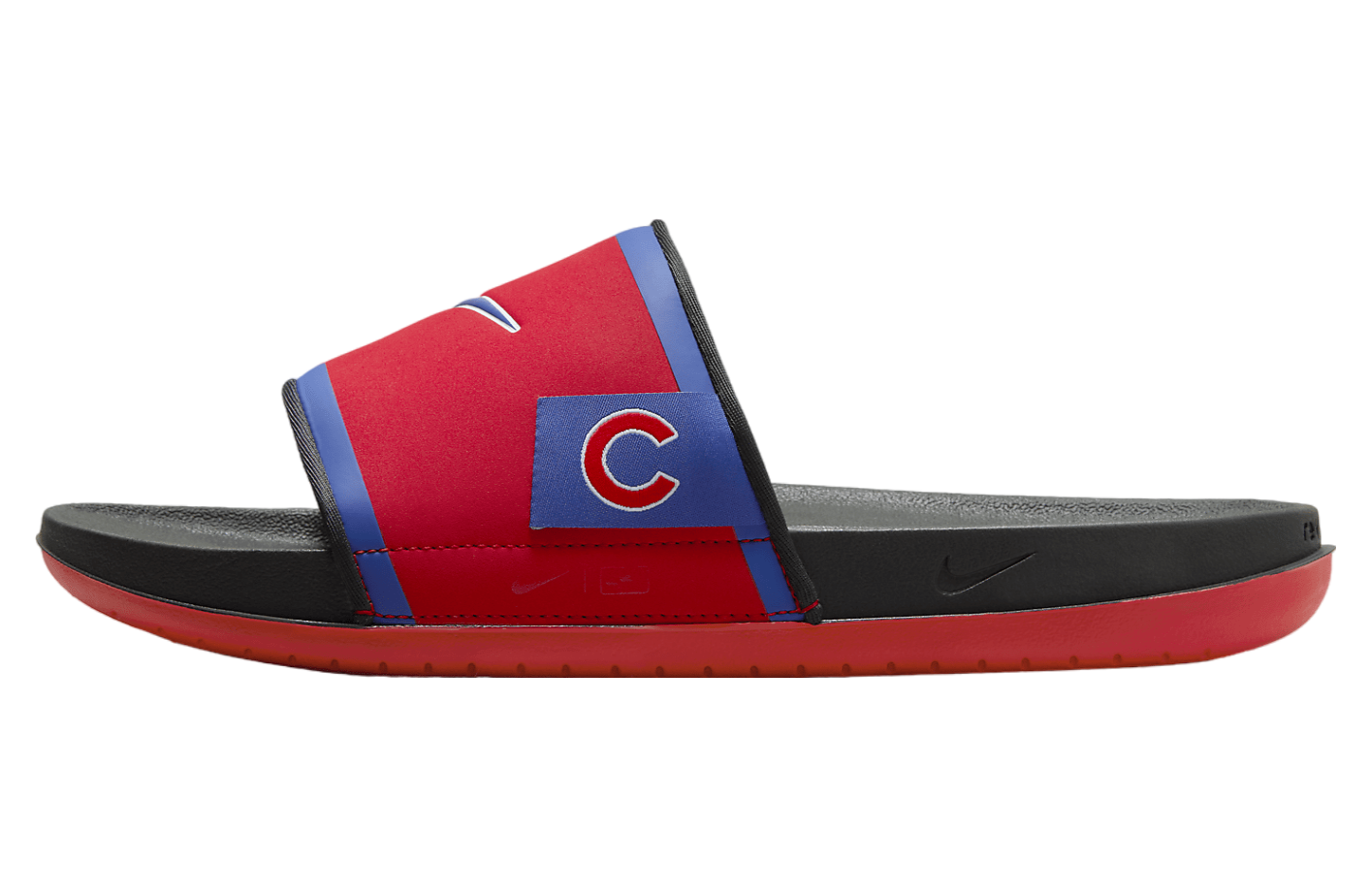 Nike Offcourt Slide (Chicago Cubs) Sport Red / Dark Smoke Grey