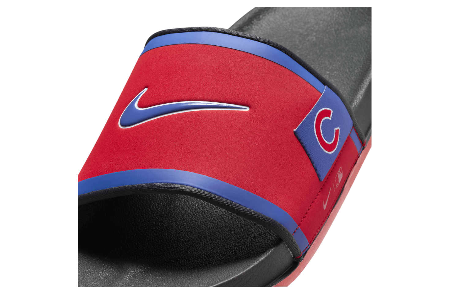 Nike Offcourt Slide (Chicago Cubs) Sport Red / Dark Smoke Grey