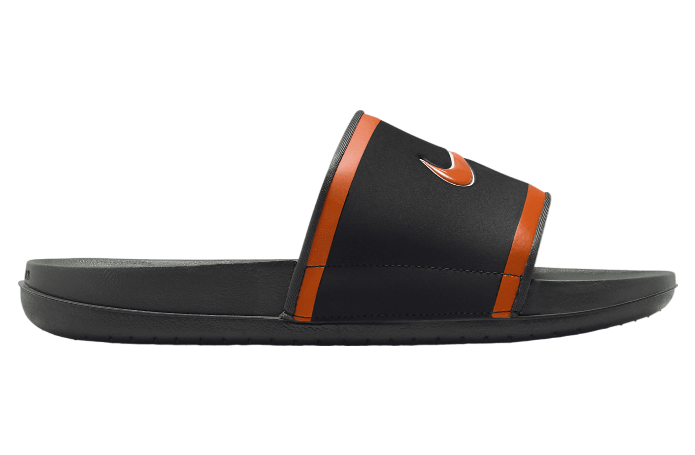 Nike Offcourt Slide (Cincinnati Bengals) Black / Dark Smoke Grey