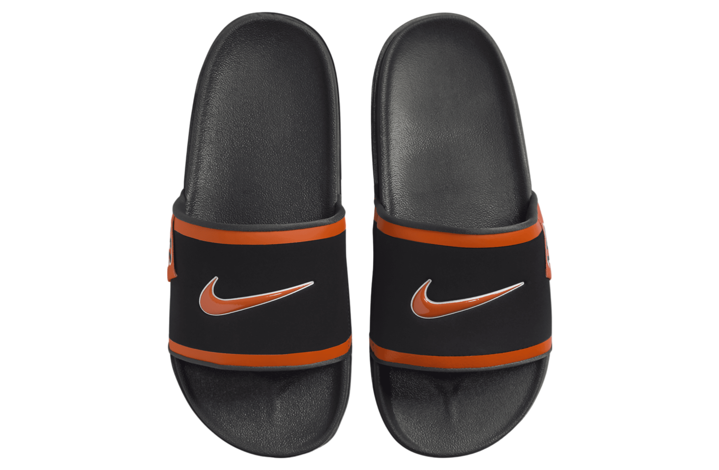 Nike Offcourt Slide (Cincinnati Bengals) Black / Dark Smoke Grey