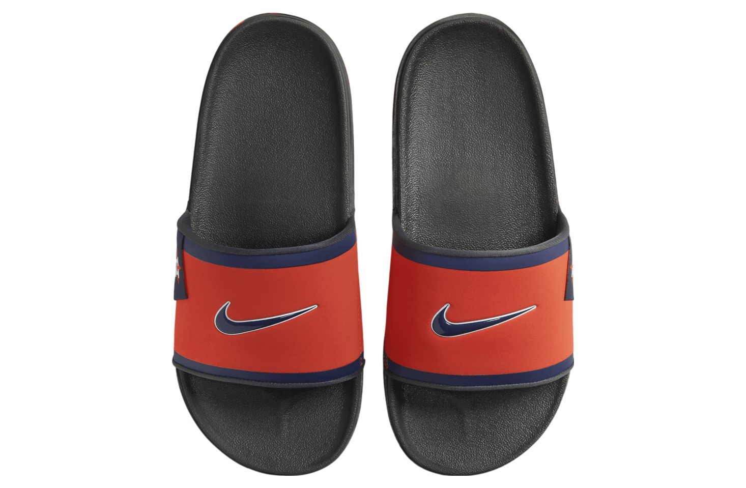 Nike Offcourt Slide (Houston Astros) Team Orange / Dark Smoke Grey