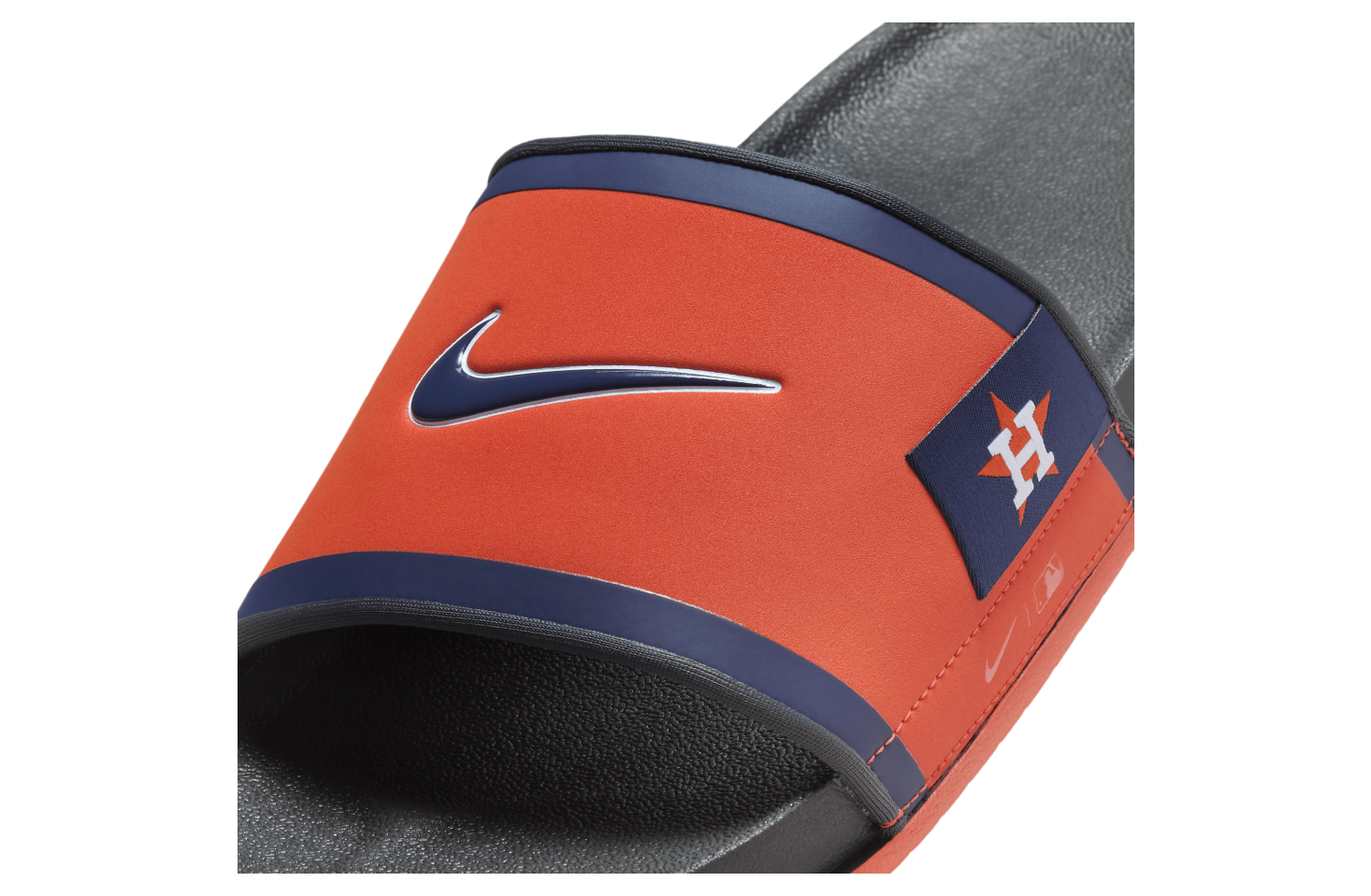 Nike Offcourt Slide (Houston Astros) Team Orange / Dark Smoke Grey