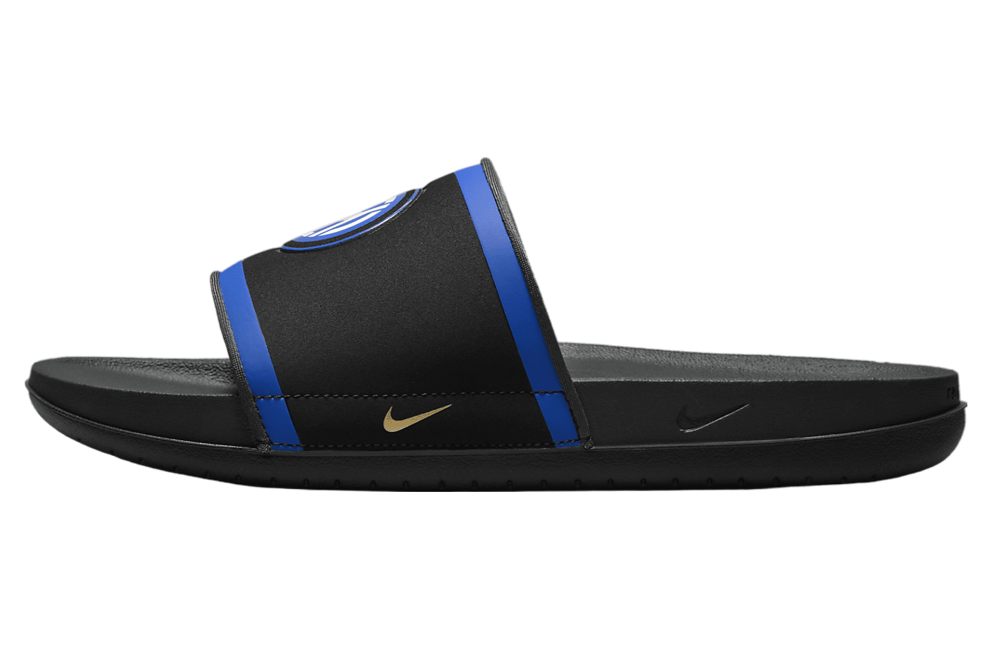 Nike Offcourt Slide (Inter Milan) Black / Dark Smoke Grey