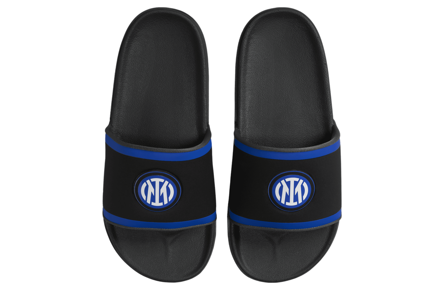 Nike Offcourt Slide (Inter Milan) Black / Dark Smoke Grey