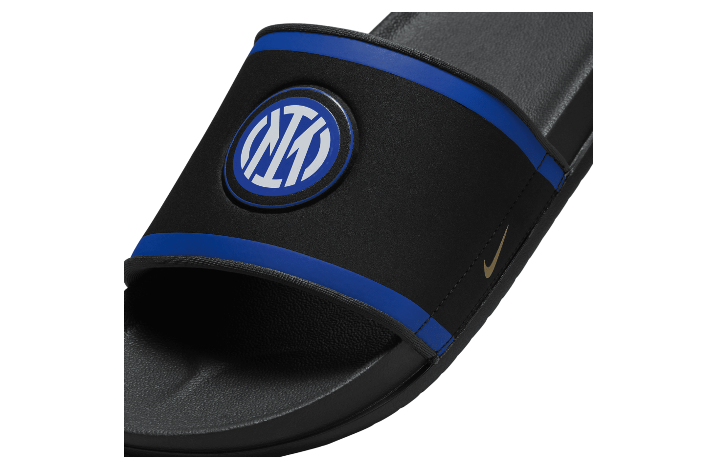 Nike Offcourt Slide (Inter Milan) Black / Dark Smoke Grey