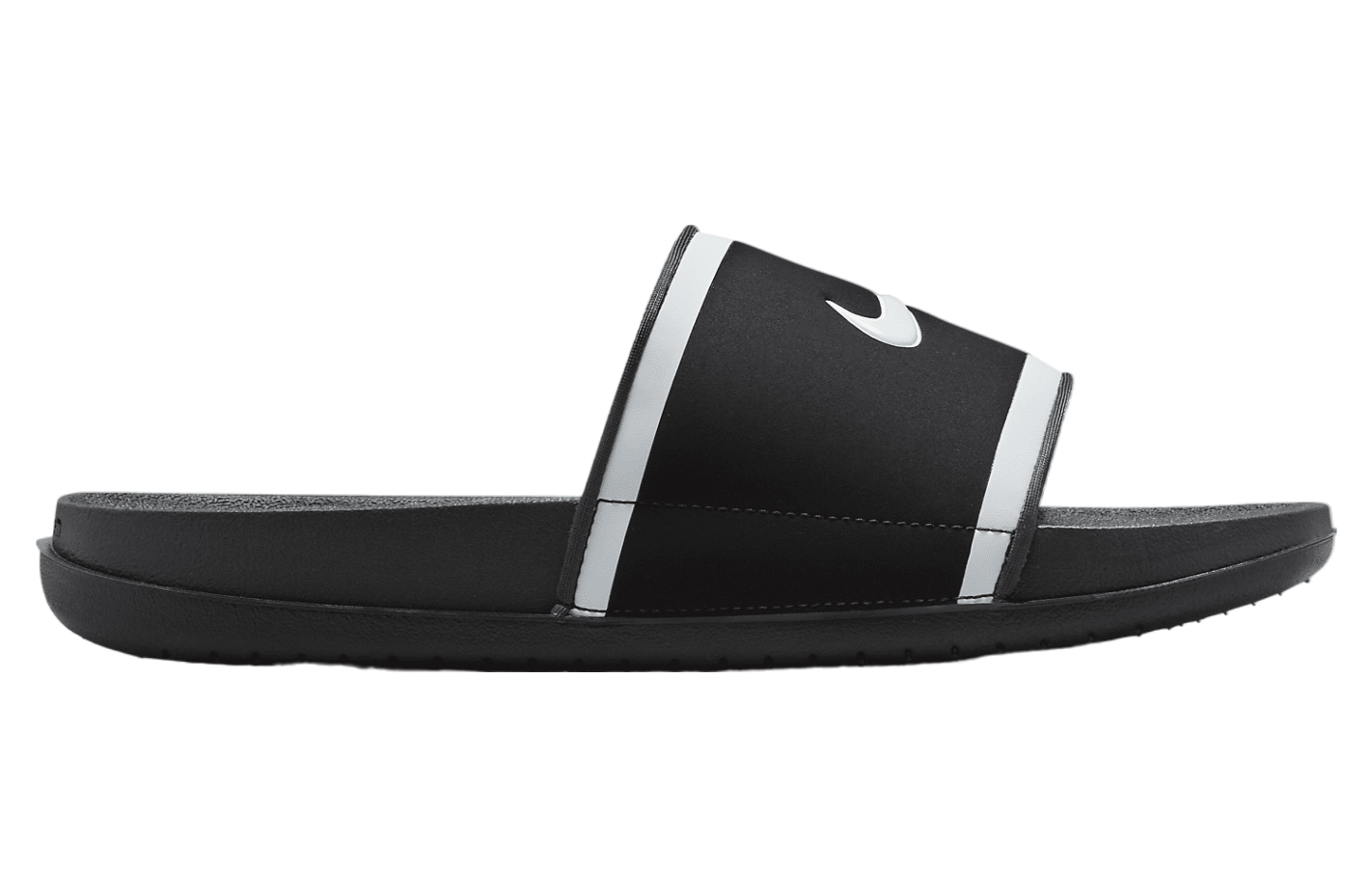 Nike Offcourt Slide (Las Vegas Raiders) Black / Dark Smoke Grey