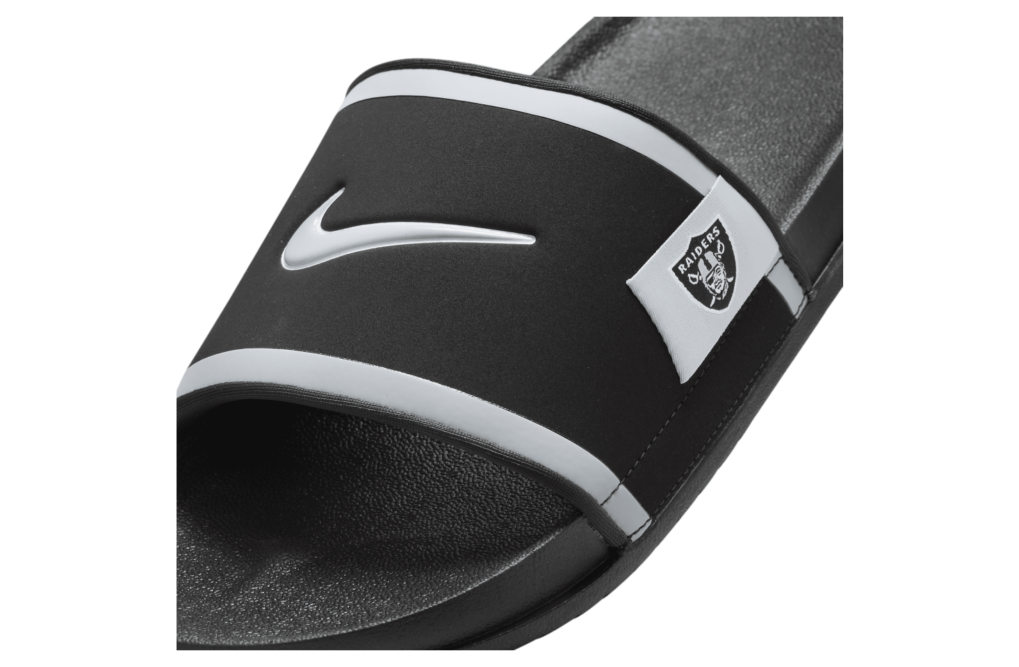 Nike Offcourt Slide (Las Vegas Raiders) Black / Dark Smoke Grey