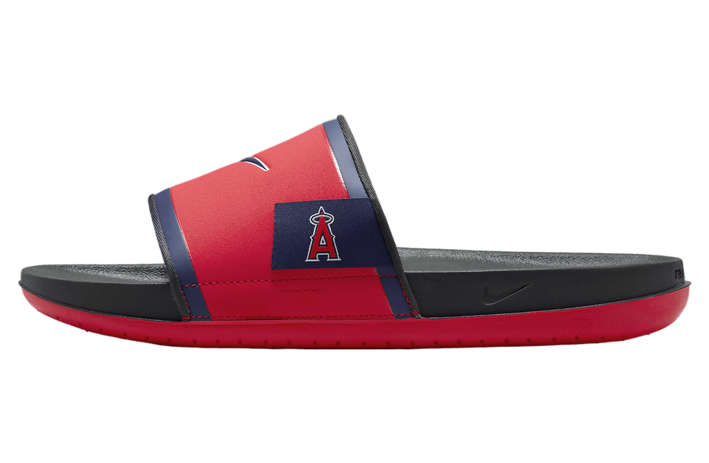 Nike Offcourt Slide (Los Angeles Angels) University Red / Dark Smoke Grey