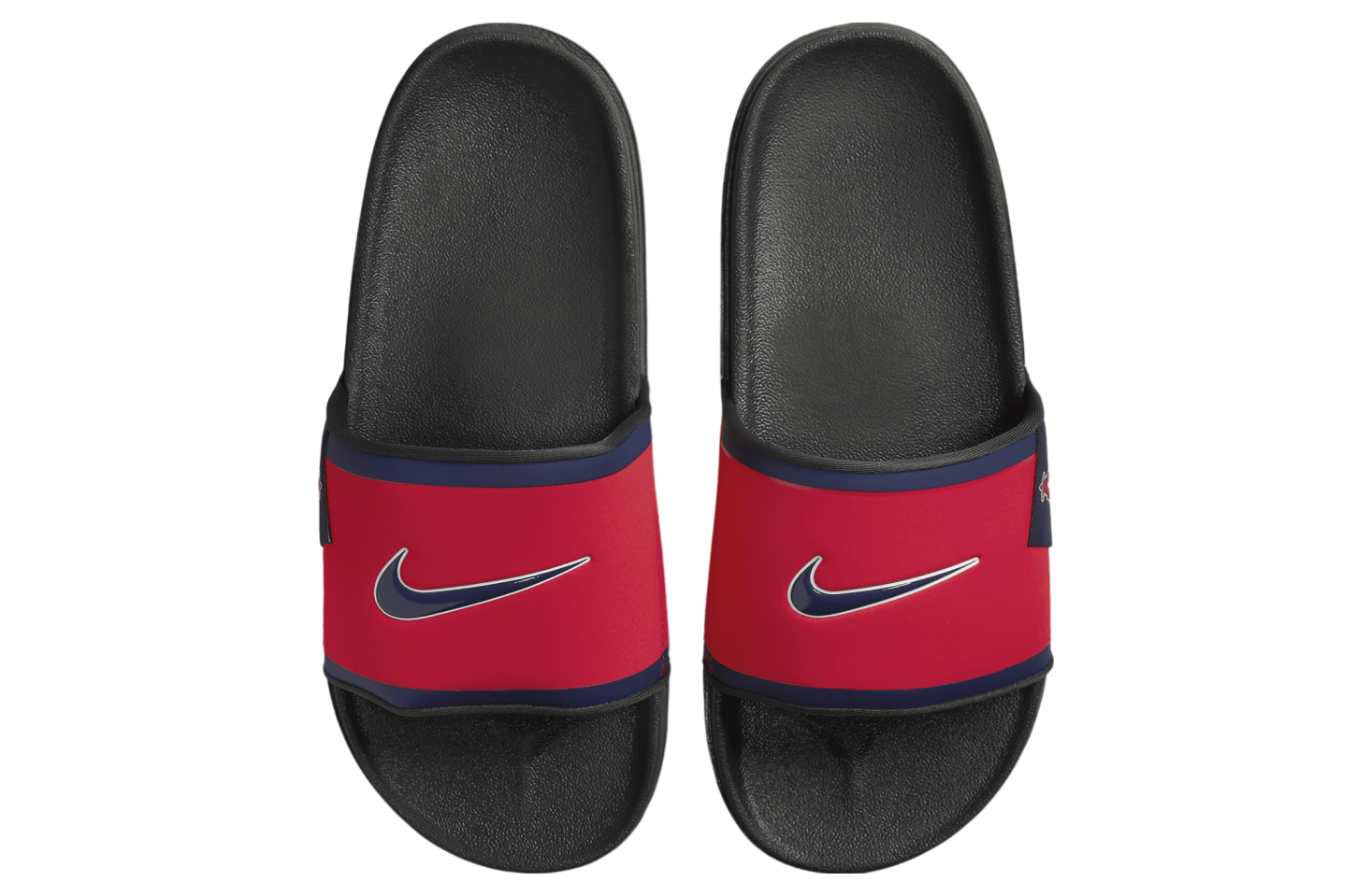 Nike Offcourt Slide (Los Angeles Angels) University Red / Dark Smoke Grey